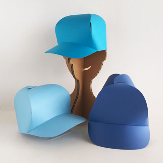 紙製帽子キャップ