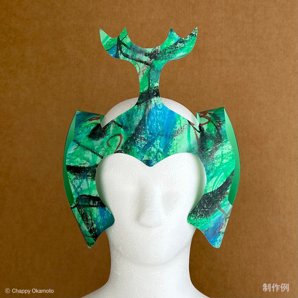 昆虫かぶりものカブトムシ