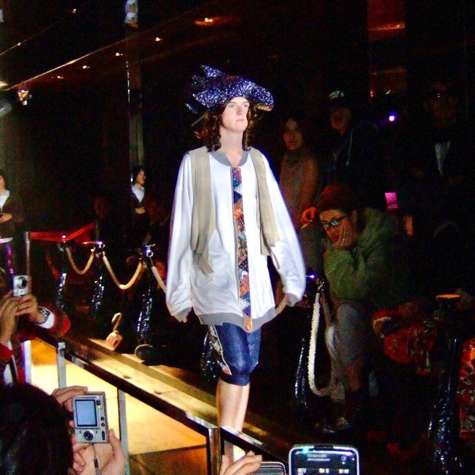ファッションショー用「device.」headpiece