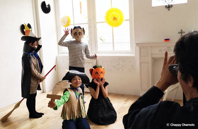 ハロウィンパーティーかぶりもの