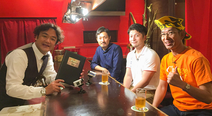 eo光チャンネル「たむらけんじのぶっちゃ〜け Bar」個性派芸術家でチャッピー岡本出演